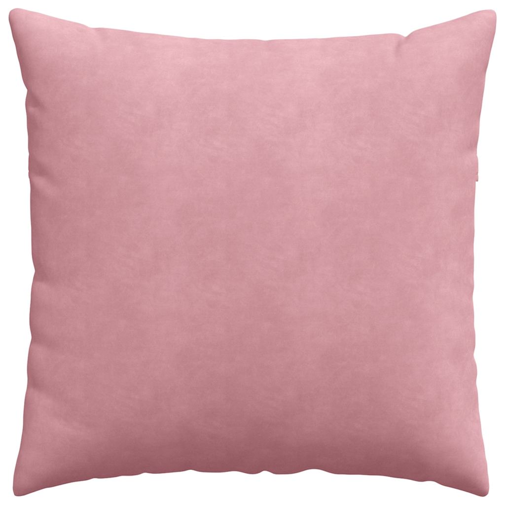 Cuscini da Divano 2 pcs Rosa 60 x 60 cm Tessuto in Cords