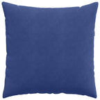 Cuscini da Divano 2 pcs Blu Polizia 60 x 60 cm Tessuto in Cords