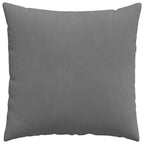 Cuscini da Divano 2 pcs Grigio scuro 60 x 60 cm Tessuto