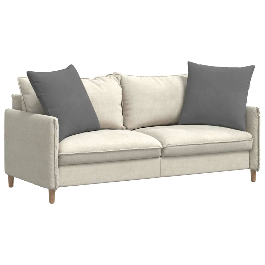 Cuscini da Divano 2 pcs Grigio scuro 60 x 60 cm Tessuto