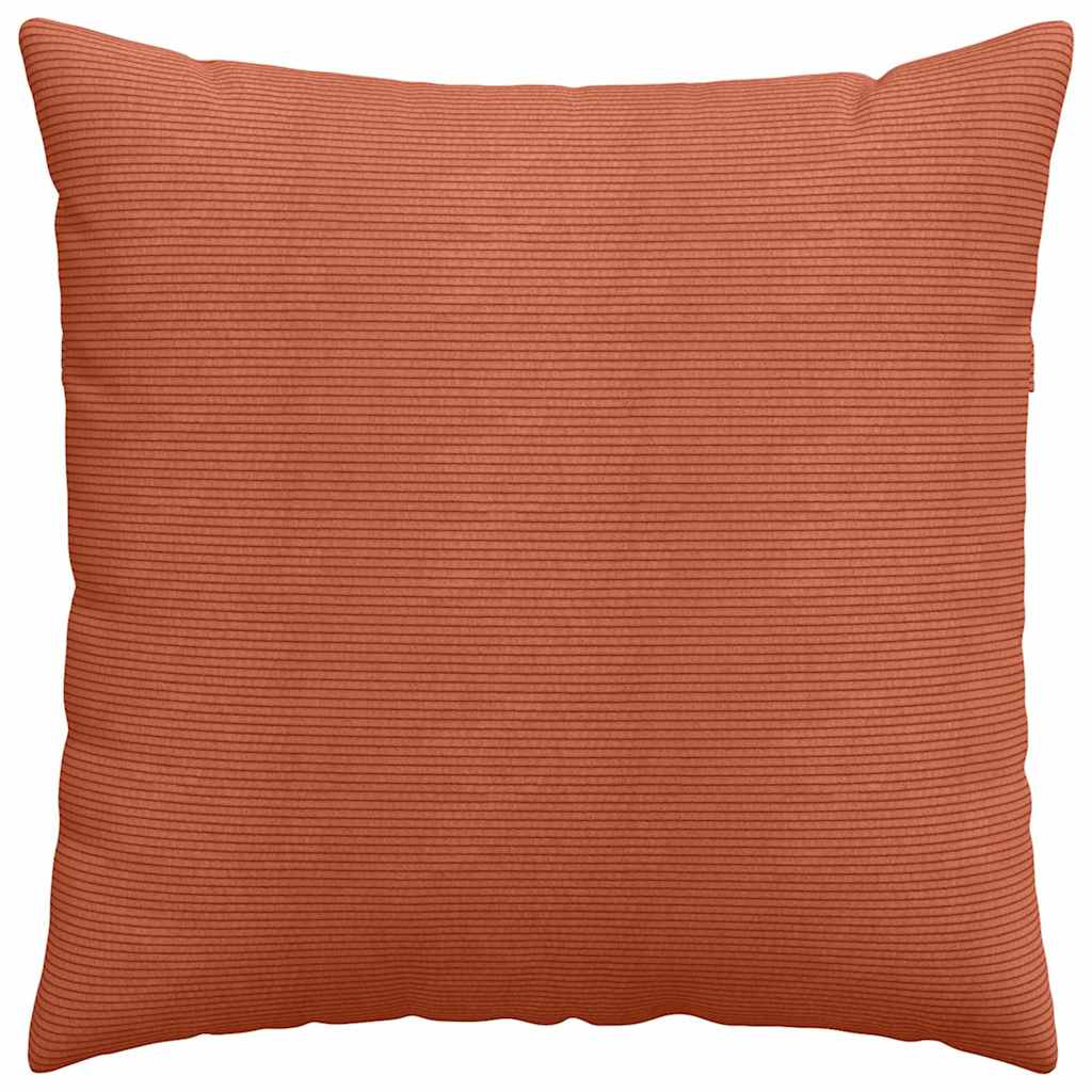 Cuscini da Divano 2 pcs Rosso Arancio 60 x 60 cm