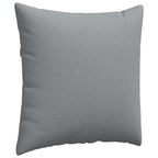 Cuscini da Divano 2 pcs Grigio chiaro 80 x 80 cm Tessuto