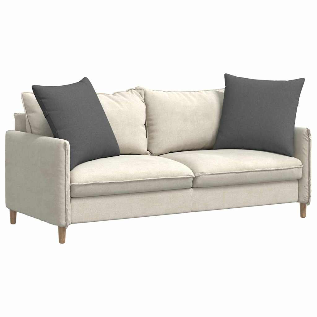Cuscini da Divano 2 pcs Grigio scuro 80 x 80 cm Tessuto
