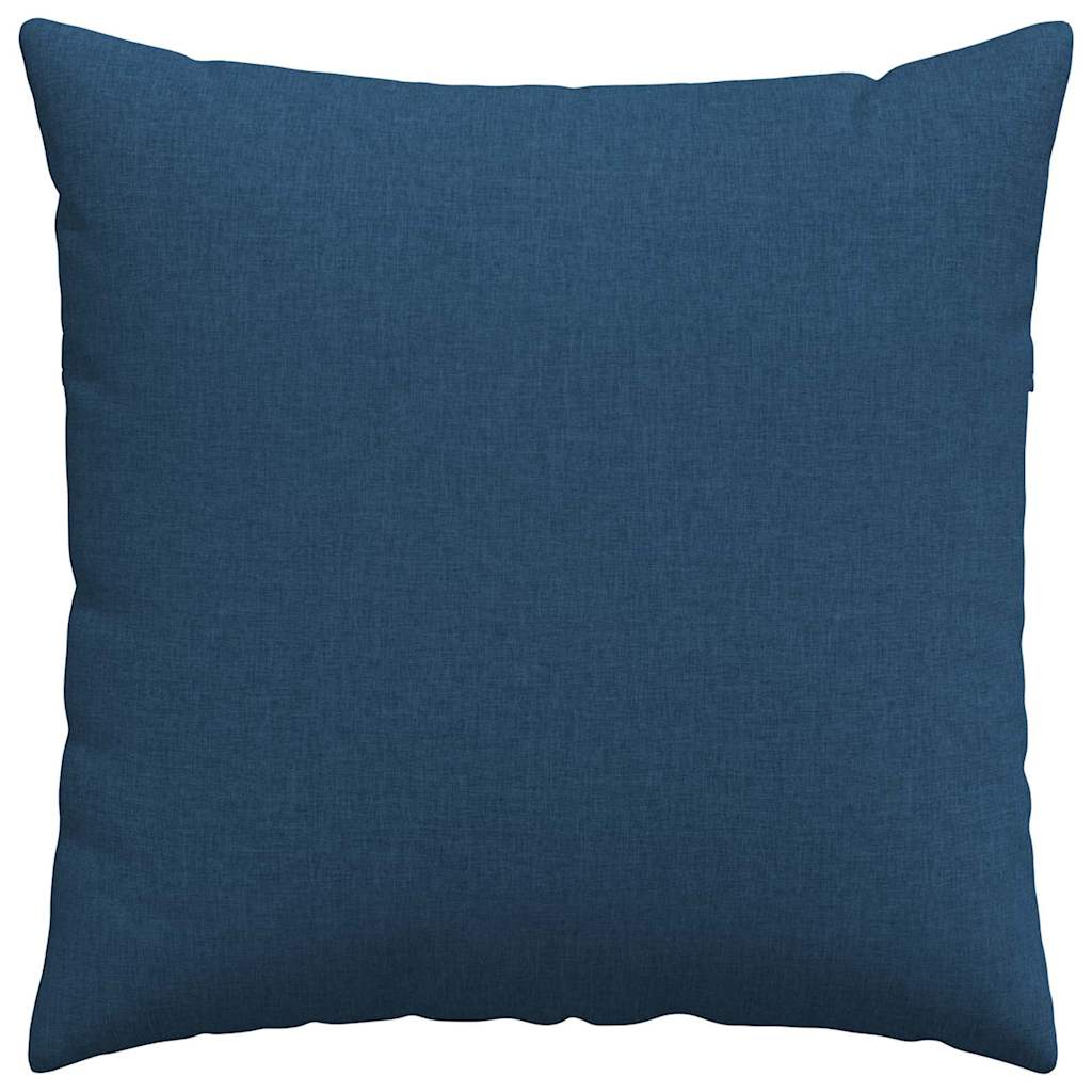 Cuscini da Divano 2 pcs Blu 80 x 80 cm Tessuto