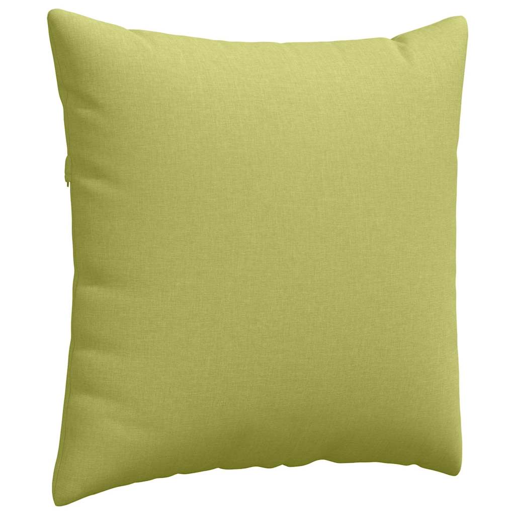 Cuscini da Divano 2 pcs Verde chiaro 80 x 80 cm Tessuto