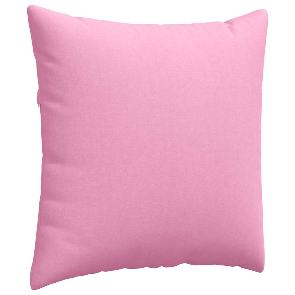 Cuscini da Divano 2 pcs Rosa 80 x 80 cm Tessuto