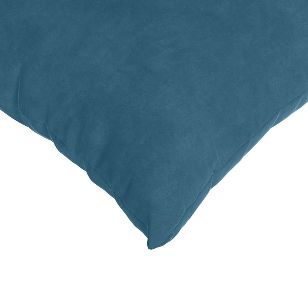 Cuscini da Divano 2 pcs Blu 80 x 80 cm Tessuto in Cords