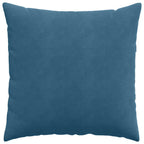 Cuscini da Divano 2 pcs Blu 80 x 80 cm Tessuto in Cords
