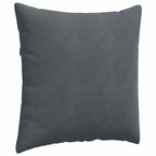 Cuscini da Divano 2 pcs Grigio scuro 80 x 80 cm