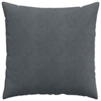 Cuscini da Divano 2 pcs Grigio scuro 80 x 80 cm