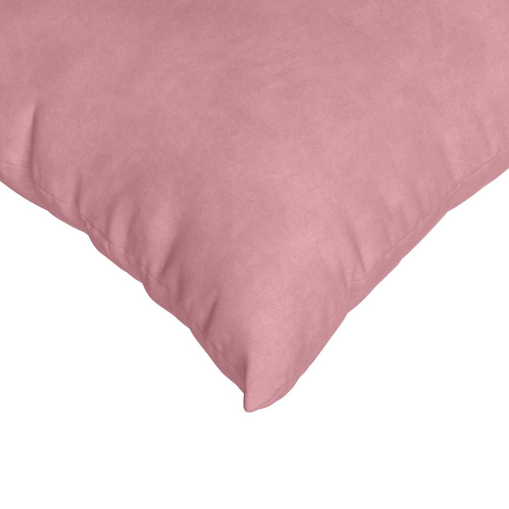Cuscini da Divano 2 pcs Rosa 80 x 80 cm Tessuto in Cords