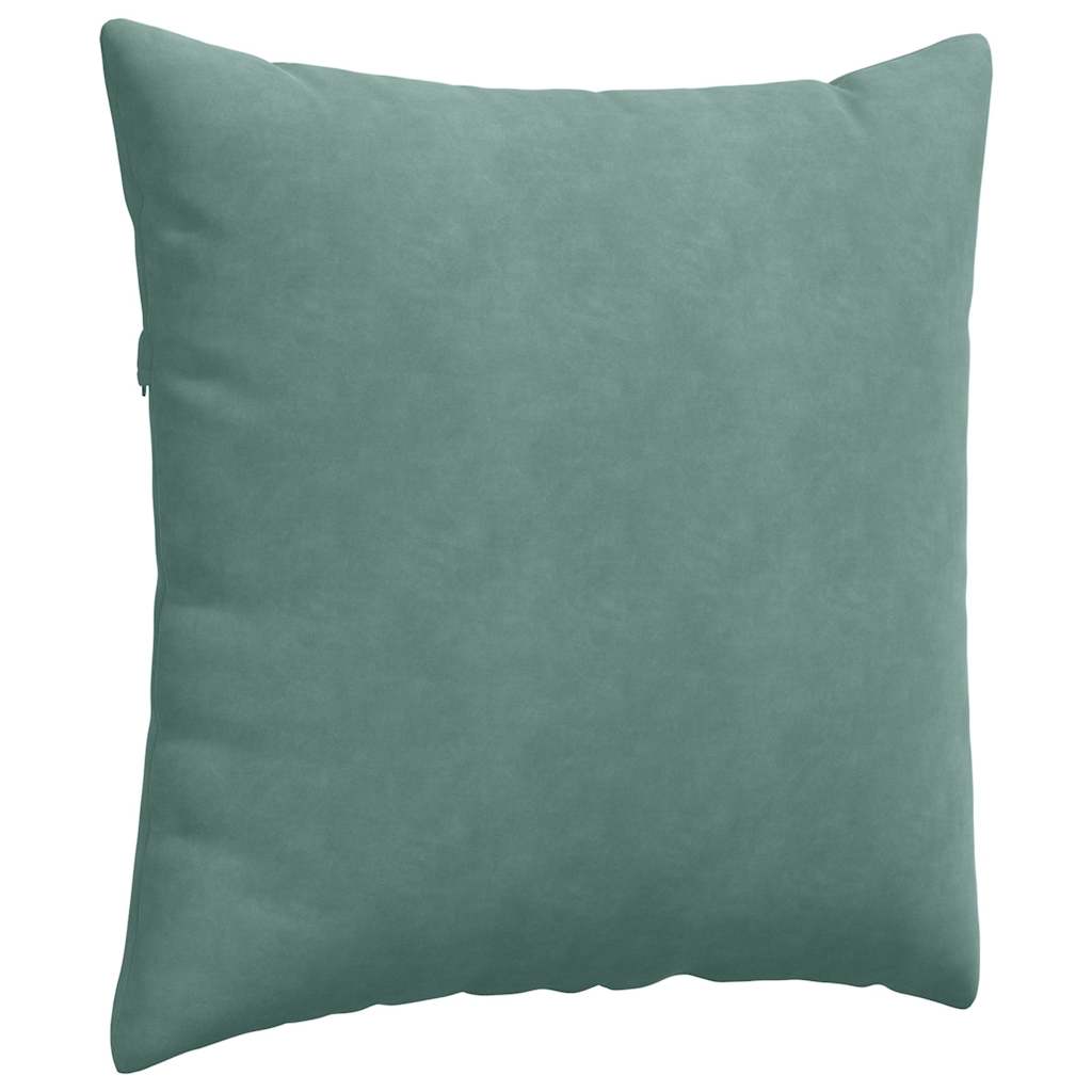 Cuscini da Divano 2 pcs Verde Mare 80 x 80 cm Tessuto in Cords