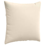 Cuscini da Divano 2 pcs Beige 80 x 80 cm Tessuto