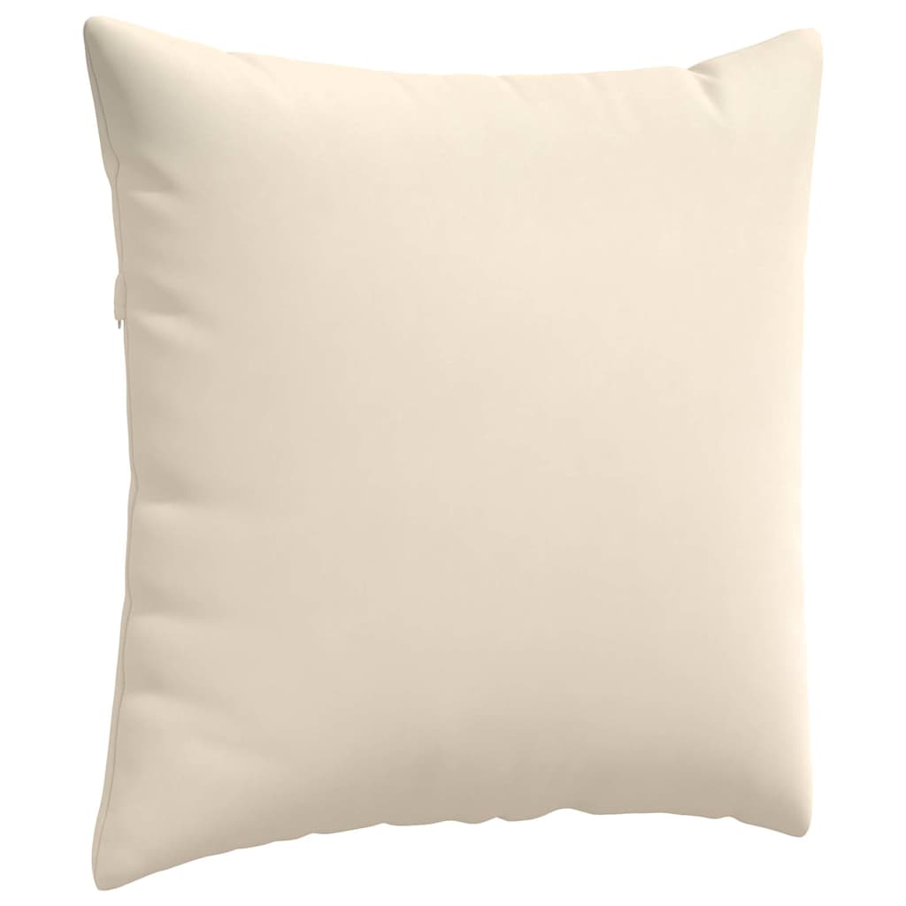 Cuscini da Divano 2 pcs Beige 80 x 80 cm Tessuto