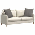 Cuscini da Divano 2 pcs Grigio chiaro 80 x 80 cm