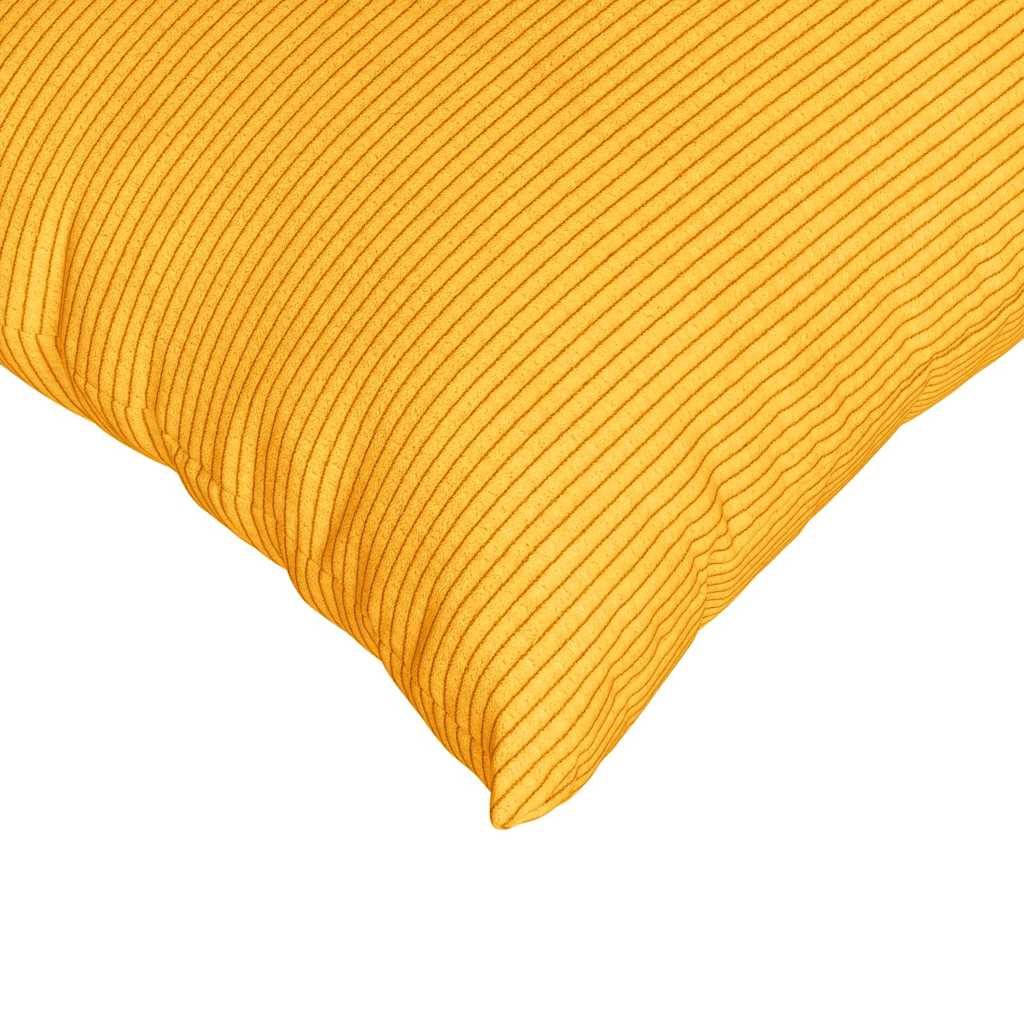 Cuscini da Divano 2 pcs Giallo Chiaro 80 x 80 cm