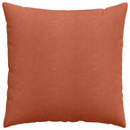 Cuscini da Divano 2 pcs Rosso Arancio 80 x 80 cm