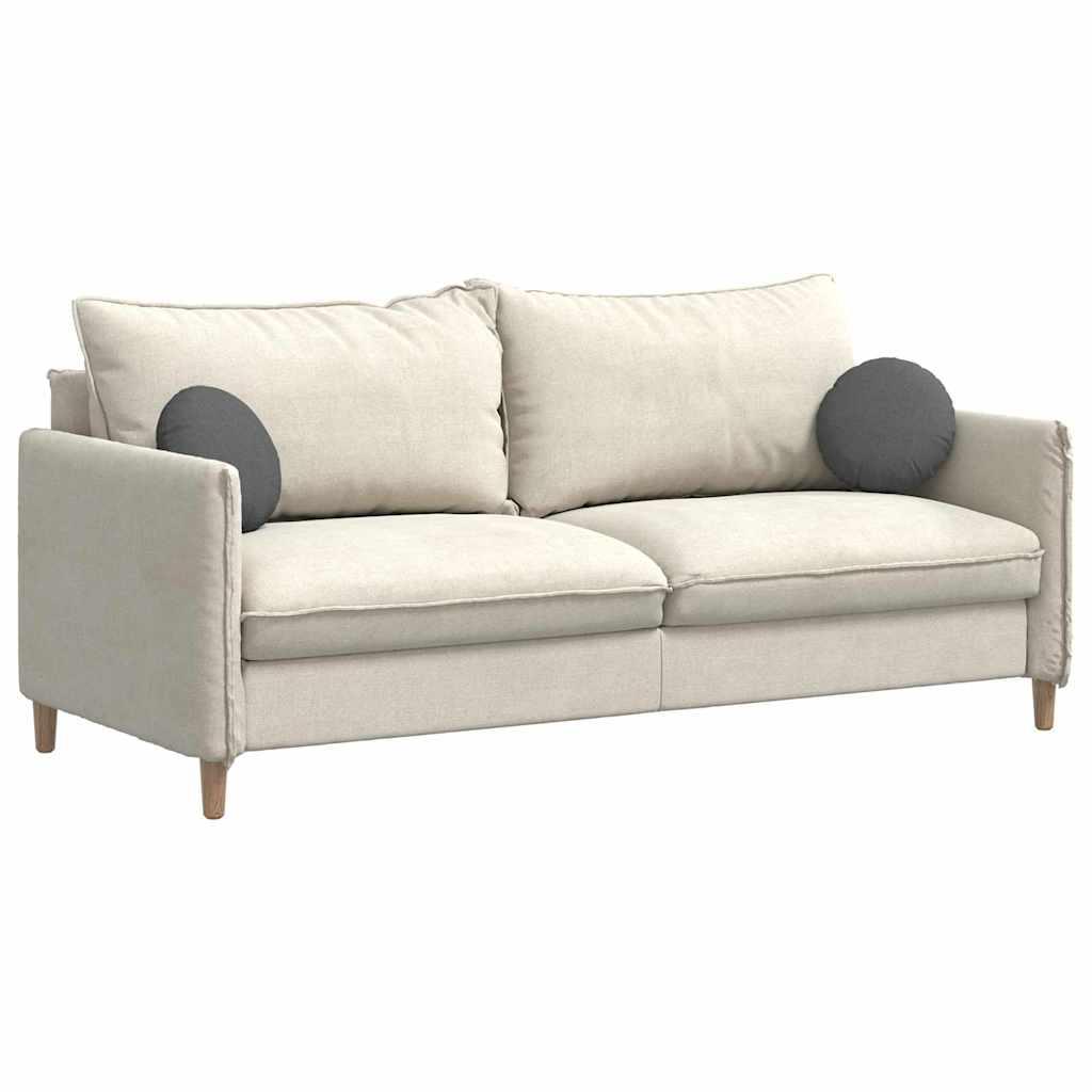 Cuscini per Seduta 2 pcs Grigio scuro Ø30 x 13 cm Tessuto