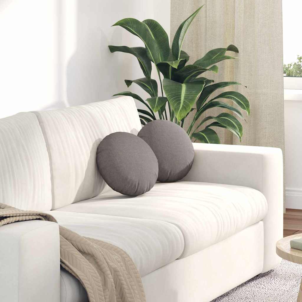 Cuscini per Seduta 2 pcs Talpa Ø30 x 13 cm Tessuto
