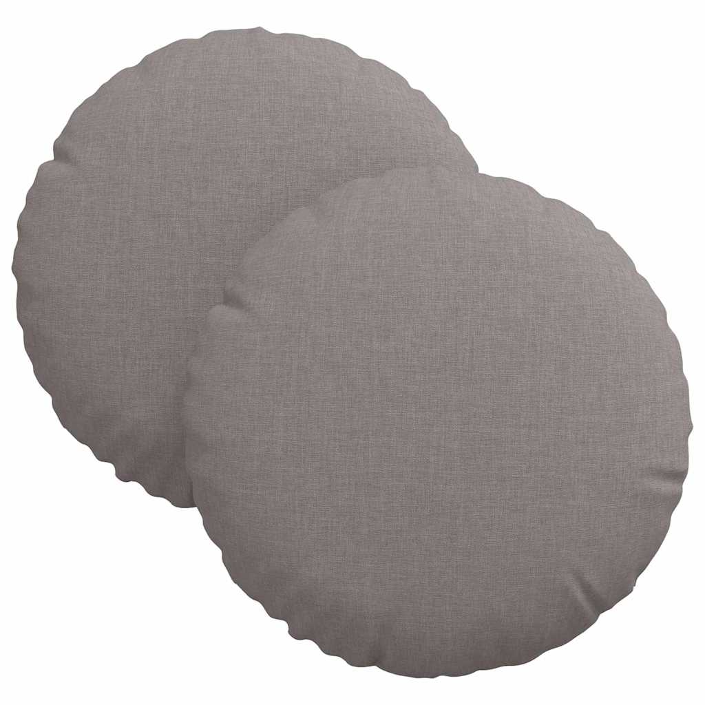 Cuscini per Seduta 2 pcs Talpa Ø30 x 13 cm Tessuto