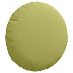 Cuscini per Seduta 2 pcs Verde chiaro Ø30 x 13 cm Tessuto