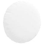 Cuscini per Seduta 2 pcs Bianco Ø30 x 13 cm Tessuto
