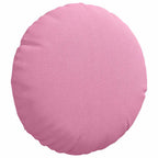 Cuscini per Seduta 2 pcs Rosa Ø30 x 13 cm Tessuto