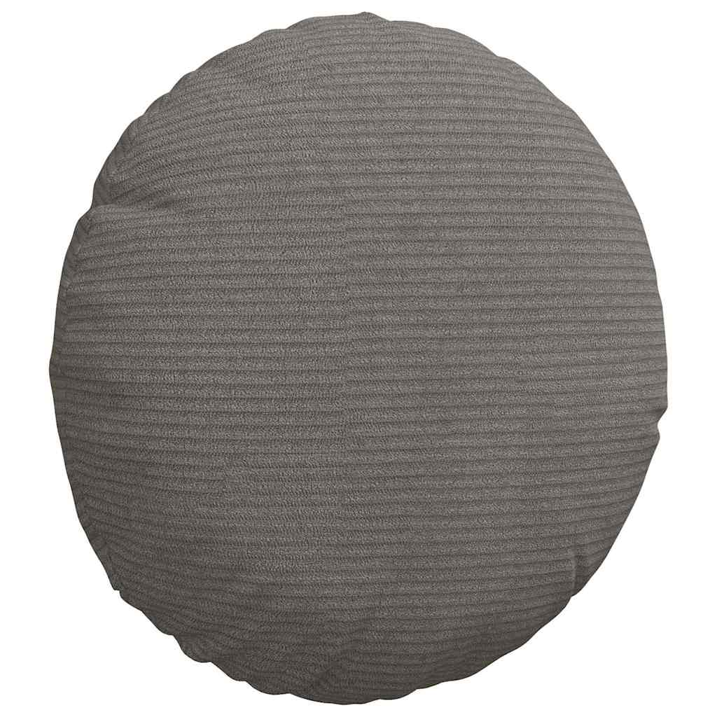 Cuscini per Seduta 2 pcs Grigio chiaro Ø30 x 13 cm