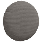 Cuscini per Seduta 2 pcs Grigio chiaro Ø30 x 13 cm