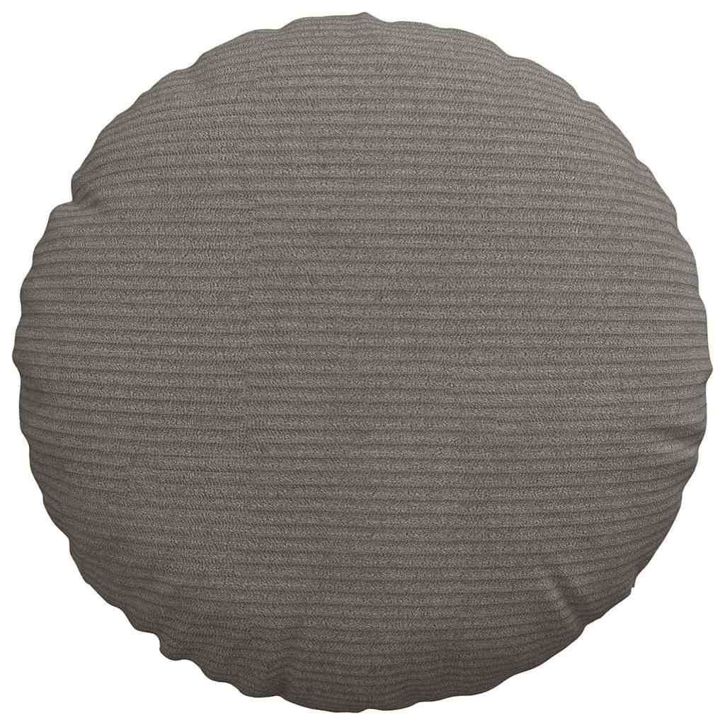 Cuscini per Seduta 2 pcs Grigio chiaro Ø30 x 13 cm