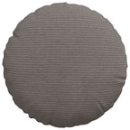Cuscini per Seduta 2 pcs Grigio chiaro Ø30 x 13 cm