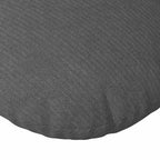 Cuscini per Seduta 2 pcs Grigio scuro Ø30 x 13 cm