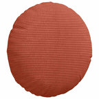 Cuscini per Seduta 2 pcs Rosso Arancio Ø30 x 13 cm