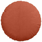 Cuscini per Seduta 2 pcs Rosso Arancio Ø30 x 13 cm