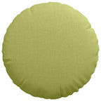 Cuscini per Seduta 2 pcs Verde chiaro Ø40 x 13 cm Tessuto