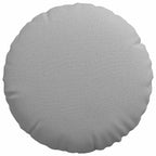 Cuscini per Seduta 2 pcs Grigio Nuvola Ø40 x 13 cm Tessuto