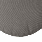 Cuscini per Seduta 2 pcs Grigio chiaro Ø 40 cm Tessuto in Cords