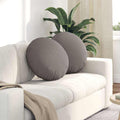 Cuscini per Seduta 2 pcs Talpa Ø50 x 19 cm Tessuto