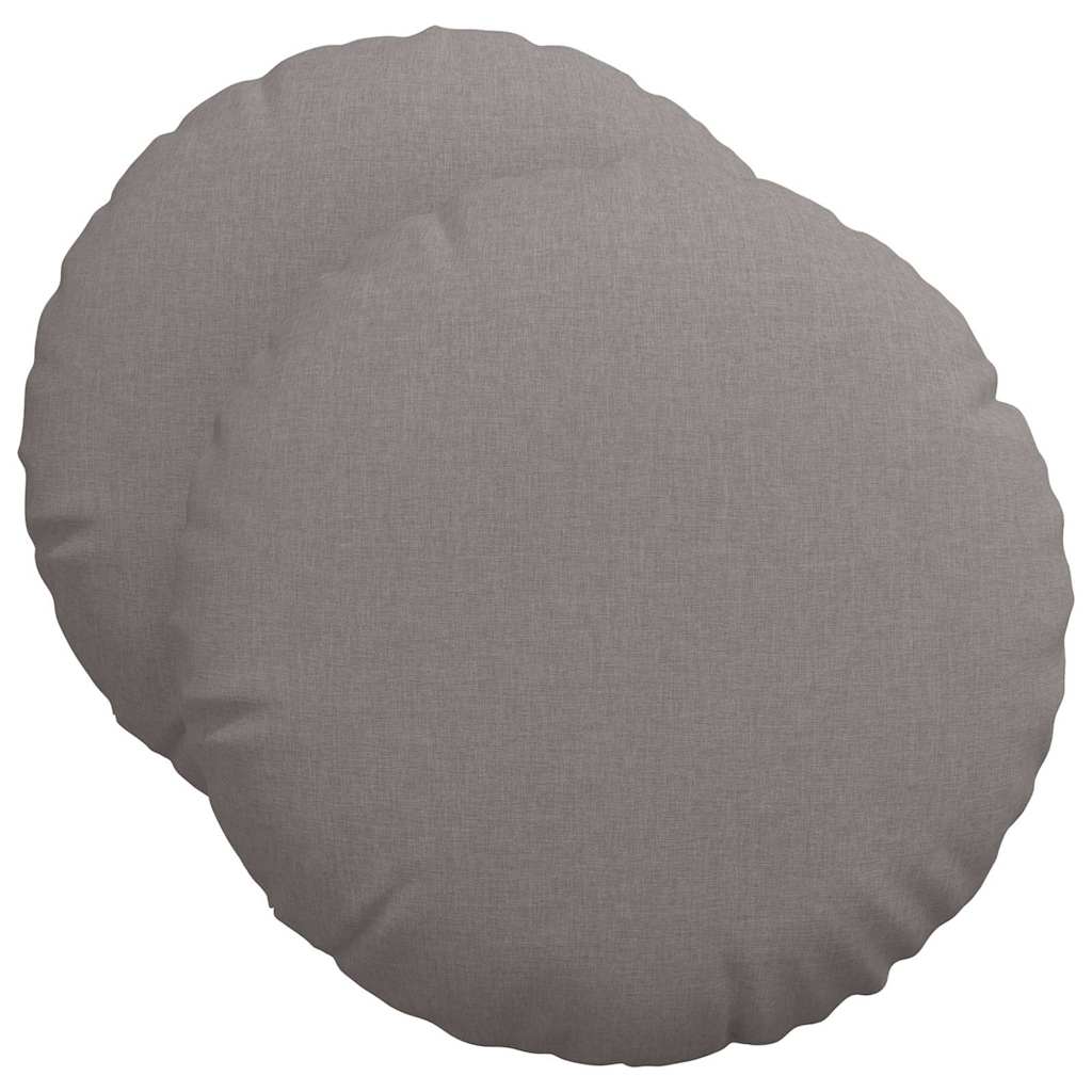 Cuscini per Seduta 2 pcs Talpa Ø50 x 19 cm Tessuto