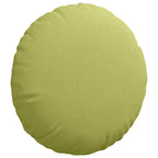 Cuscini per Seduta 2 pcs Verde chiaro Ø50 x 19 cm Tessuto