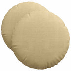 Cuscini per Seduta 2 pcs Grigio Verde Ø50 x 19 cm