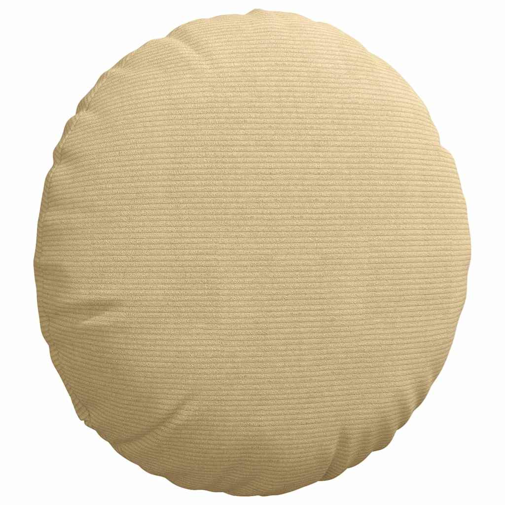 Cuscini per Seduta 2 pcs Grigio Verde Ø50 x 19 cm