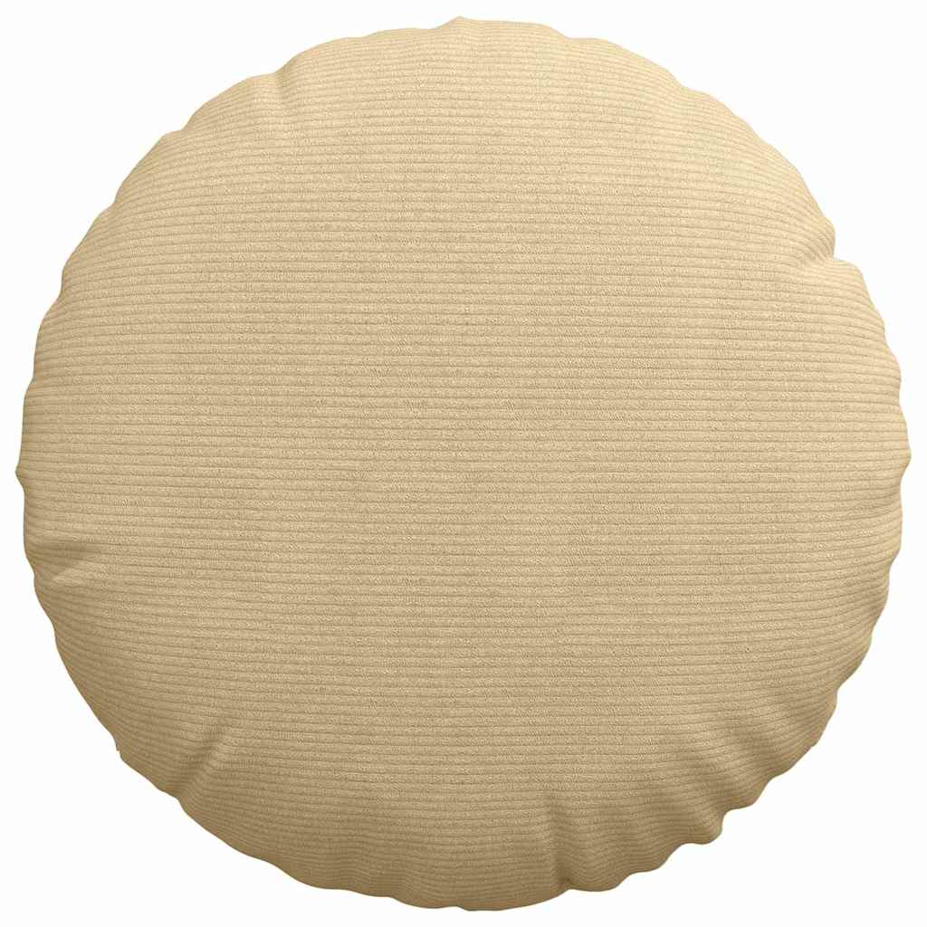 Cuscini per Seduta 2 pcs Grigio Verde Ø50 x 19 cm