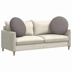 Cuscini per Seduta 2 pcs Talpa Ø60 x 21 cm Tessuto