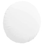 Cuscini per Seduta 2 pcs Bianco Ø60 x 21 cm Tessuto