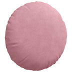 Cuscini per Seduta 2 pcs Rosa Ø60 x 21 cm Velluto