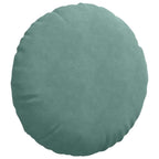 Cuscini per Seduta 2 pcs Verde Mare Ø60 x 21 cm Velluto