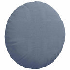 Cuscini per Seduta 2 pcs Blu Ø60 x 21 cm Tessuto in Cords