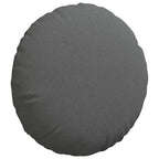Cuscini per Seduta 2 pcs Grigio scuro Ø80 x 29 cm Tessuto