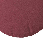 Cuscini per Seduta 2 pcs Rosso Vino Ø80 x 29 cm Tessuto